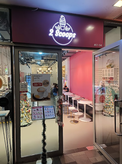 2SCOOPS [NeWest @ Clementi] Gelato, Waffles, SAKE