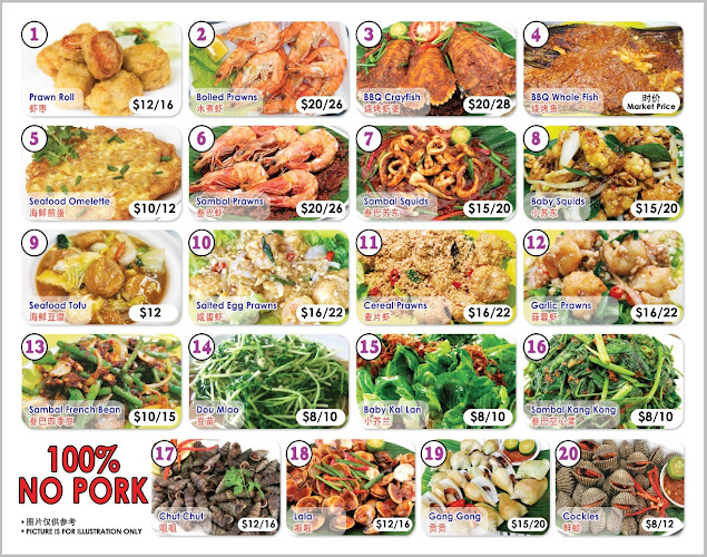 Alan Banana Leaves BBQ Seafood Stall 23/24 - Singapore