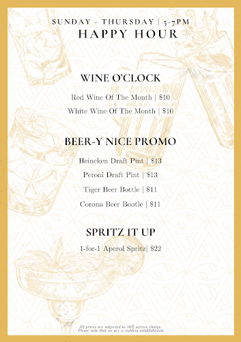 Abriza Rooftop Restaurant - Singapore