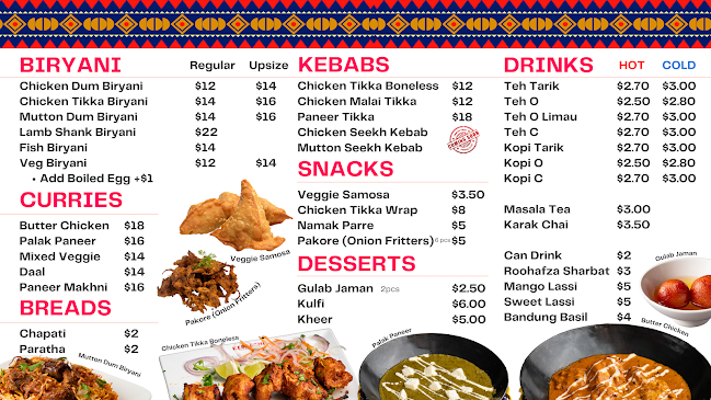 Opinii despre Kebabchi Biryani în Singapore - Hospitality and gastronomy