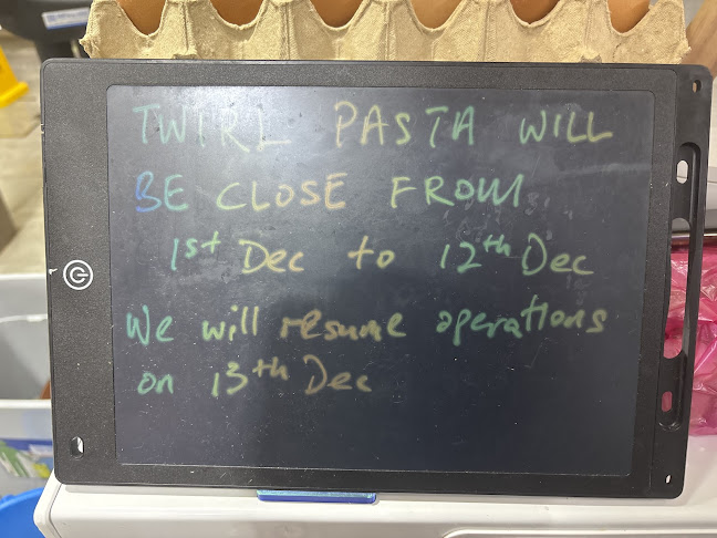 Twirl Pasta - Singapore