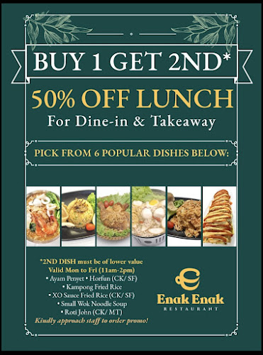 Enak Enak Restaurant (Best Halal Restaurant Bedok)