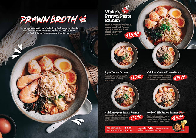 WOKE Ramen CompassOne | Halal Certified | Seng Kang | Singapore