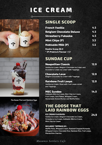 Opinii despre Settlers Cafe By Mosanco în Singapore - Hospitality and gastronomy