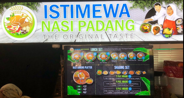 Istimewa Nasi Padang - Singapore