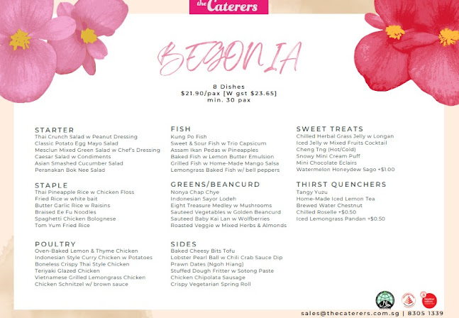 Opinii despre The Caterers Pte Ltd în Singapore - Hospitality and gastronomy