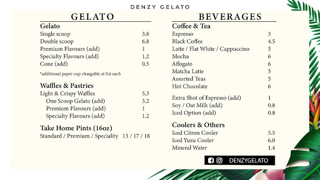 Denzy Gelato - Hospitality and gastronomy