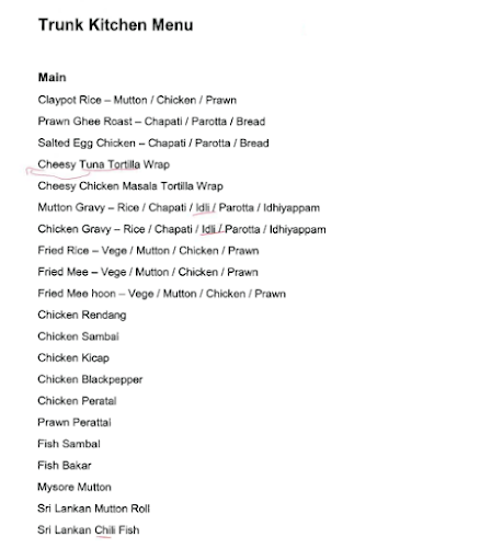 Opinii despre Trunk Kitchen & Bar în Singapore - Hospitality and gastronomy