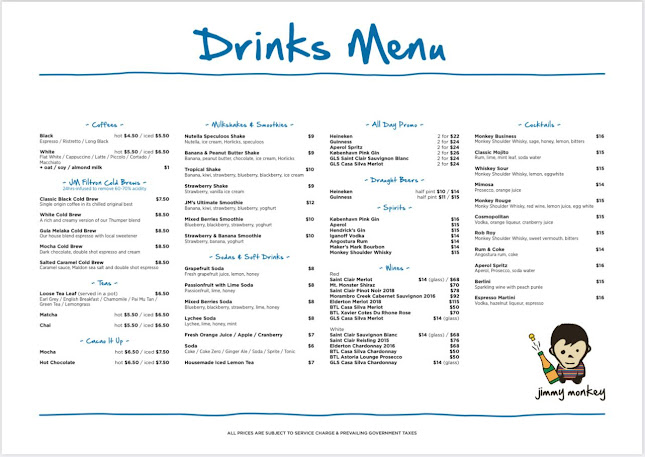 Opinii despre Jimmy Monkey Cafe PLQ (G Floor - Park Place Residences) în Singapore - Hospitality and gastronomy