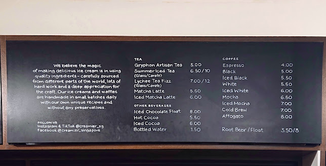 Creamier Handcrafted Ice Cream and Coffee (East Coast)