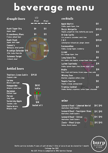 Burp Kitchen & Bar (Bishan Park)