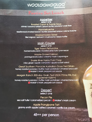 Opinii despre Wooloomooloo Steakhouse Singapore în Singapore - Hospitality and gastronomy