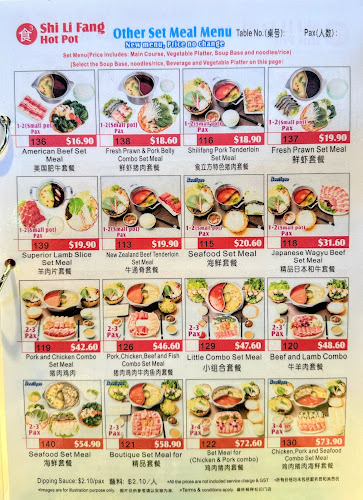 Shi Li Fang Hot Pot @ Grantral Mall