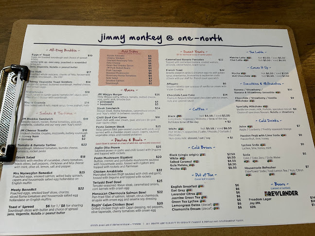 Opinii despre Jimmy Monkey Cafe & Bar în Singapore - Hospitality and gastronomy