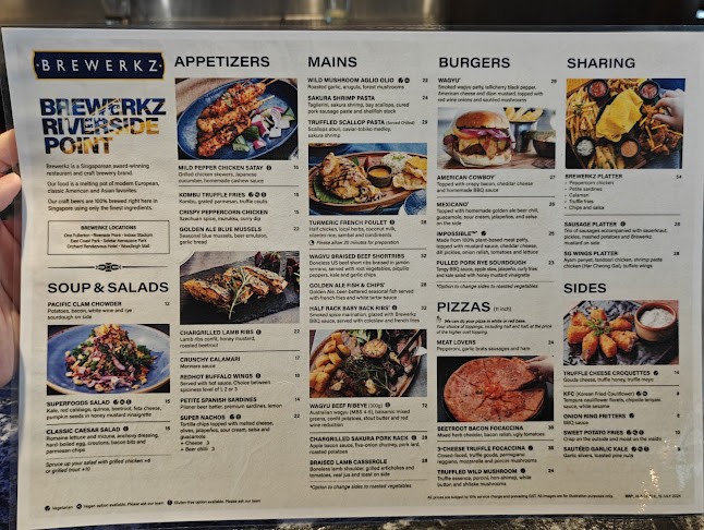 Opinii despre Brewerkz Riverside Point în Singapore - Hospitality and gastronomy