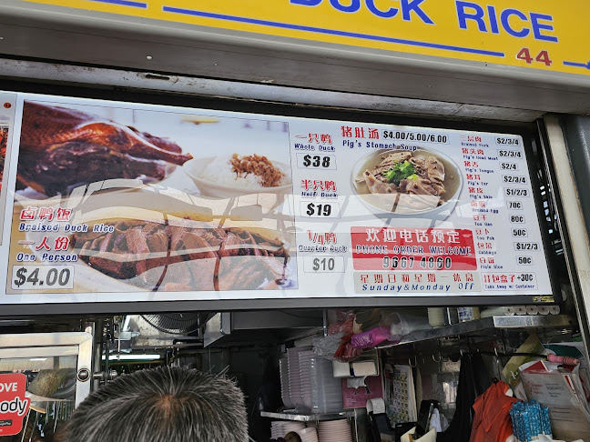Ah Seng Braised Duck Rice - Singapore