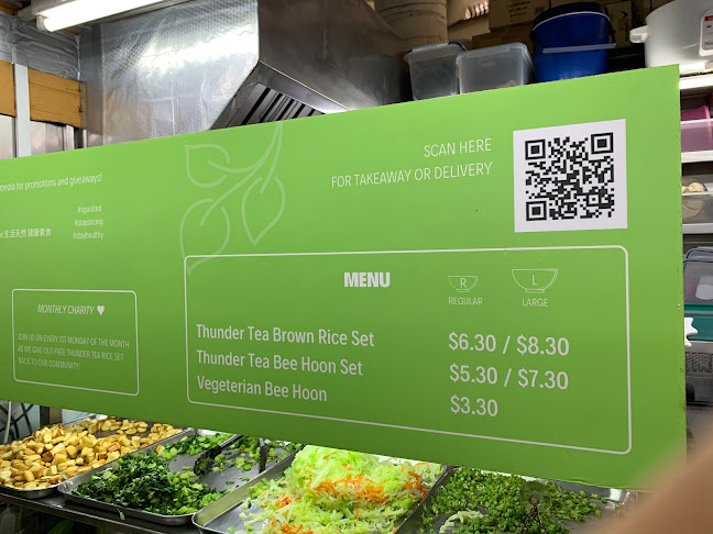 Opinii despre Living Wholesome Vegetarian (Thunder Tea Rice) în Singapore - Hospitality and gastronomy