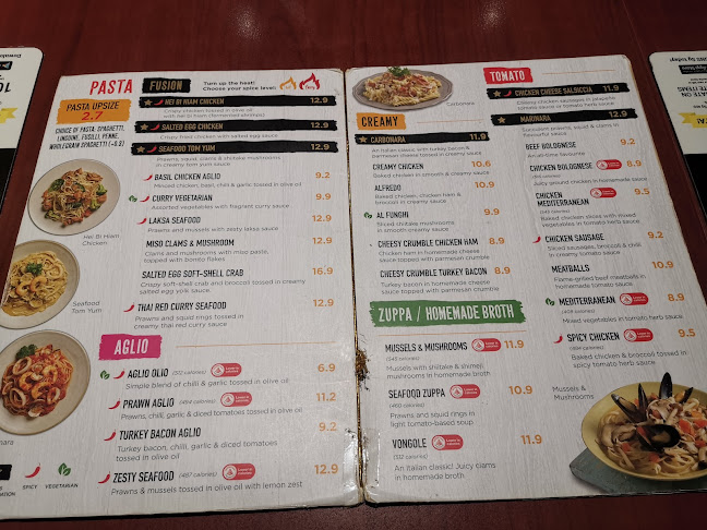 Opinii despre PastaMania - Italian Casual Dining @ JEM în Singapore - Hospitality and gastronomy