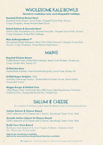 Opinii despre Da Paolo Dempsey Restaurant & Bar în Singapore - Hospitality and gastronomy