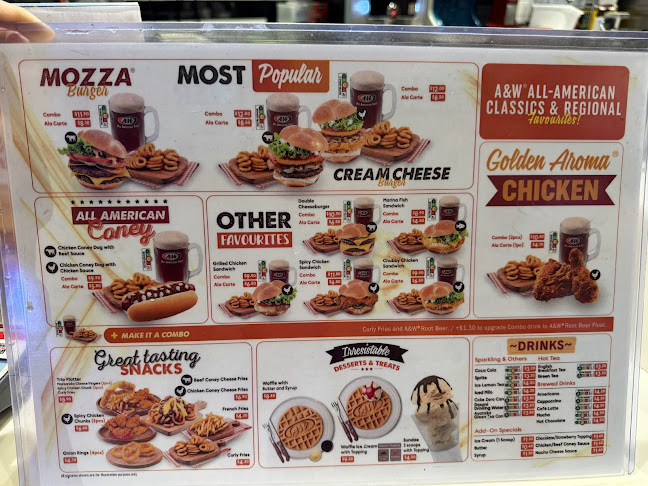 A&W Jewel Changi Airport