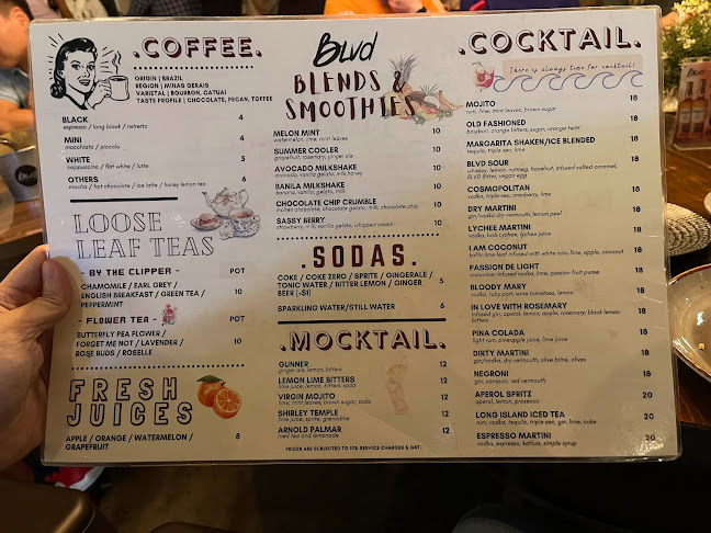 Opinii despre BLVD (Changi) în Singapore - Hospitality and gastronomy