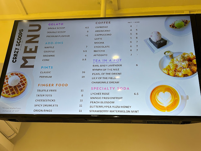 Opinii despre Crazy Scoops în Singapore - Hospitality and gastronomy