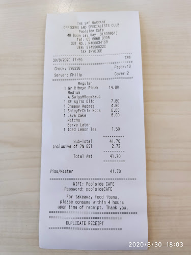 Poolside Café - Singapore