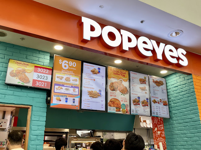 Opinii despre Popeyes Jurong Point în Singapore - Hospitality and gastronomy