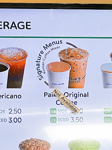 Paik's Coffee @ Mapletree Business City - Singapore