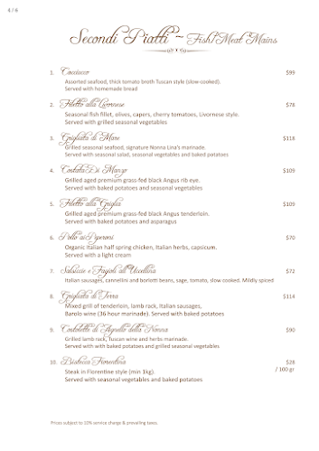 Trattoria Nonna Lina - Hospitality and gastronomy