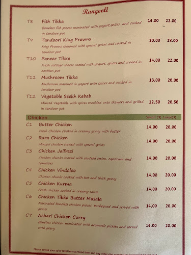 Rangooli Restaurant - Hospitality and gastronomy