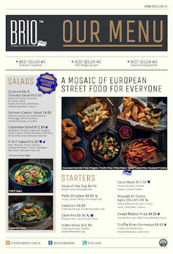 Opinii despre Brio în Singapore - Hospitality and gastronomy