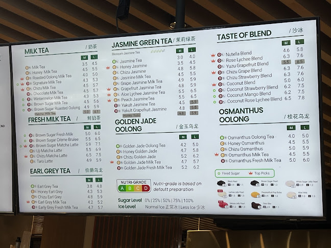 Opinii despre Bober Tea @ Tampines Century Square în Singapore - Hospitality and gastronomy