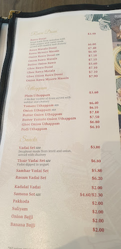 Komala Vilas - Singapore