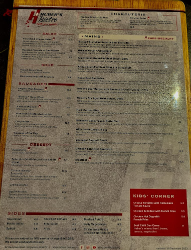 Huber's Bistro - Singapore