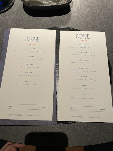 Restaurant Poise - Singapore