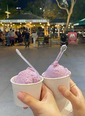 Merlion Popsicle - at Bistro Aseana - Singapore