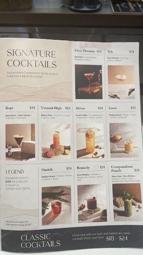 Anthology by Compendium Spirits @Jewel - Singapore