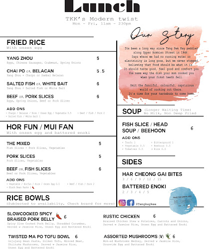 Tang Kay Kee Fish Head Bee Hoon (Tze Char and Modern Lunch Bowls) - Singapore