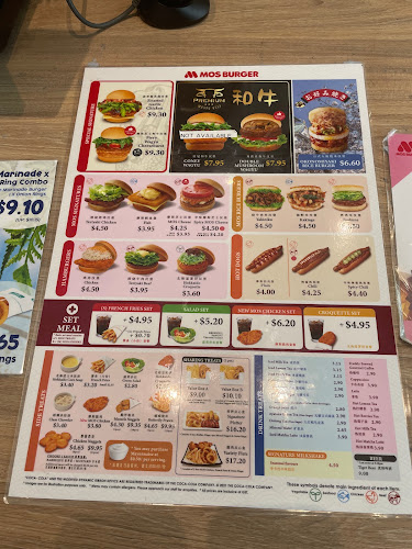 Opinii despre MOS Burger - Marina Bay Link Mall în Singapore - Hospitality and gastronomy