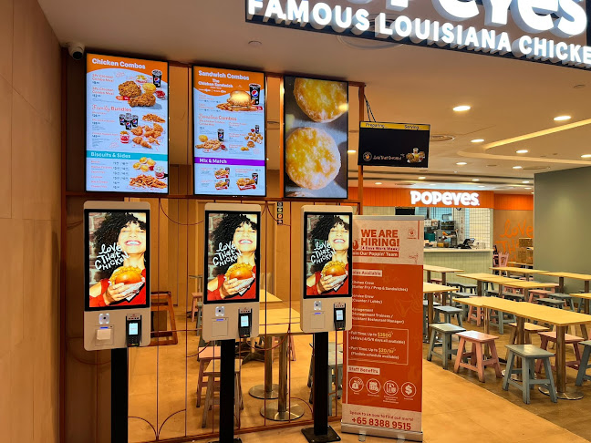 Opinii despre Popeyes Compass One în Singapore - Hospitality and gastronomy