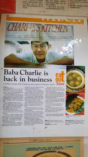 Charlie's Peranakan Food - Singapore