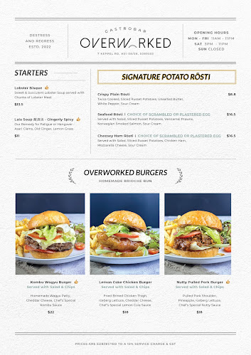 Overworked Gastrobar - Singapore