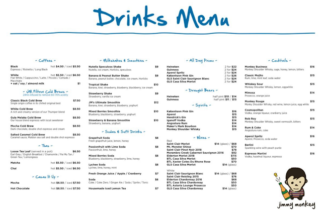 Jimmy Monkey Cafe & Bar - Singapore