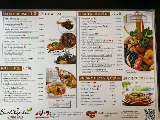 Sweet Garden Dining Cafe - Singapore