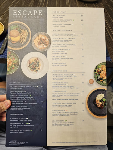 Escape Restaurant @ One Farrer Hotel - Hospitality and gastronomy