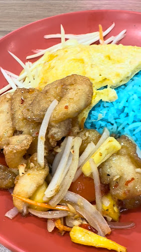 Lavender Nasi Lemak - Thai inspired