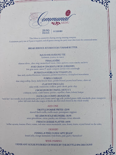 Opinii despre The Masses Singapore în Singapore - Hospitality and gastronomy