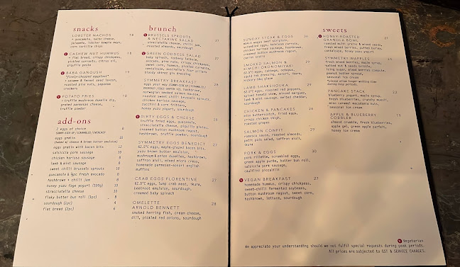 Symmetry - Hospitality and gastronomy