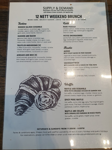 Supply & Demand, Novena - Hospitality and gastronomy